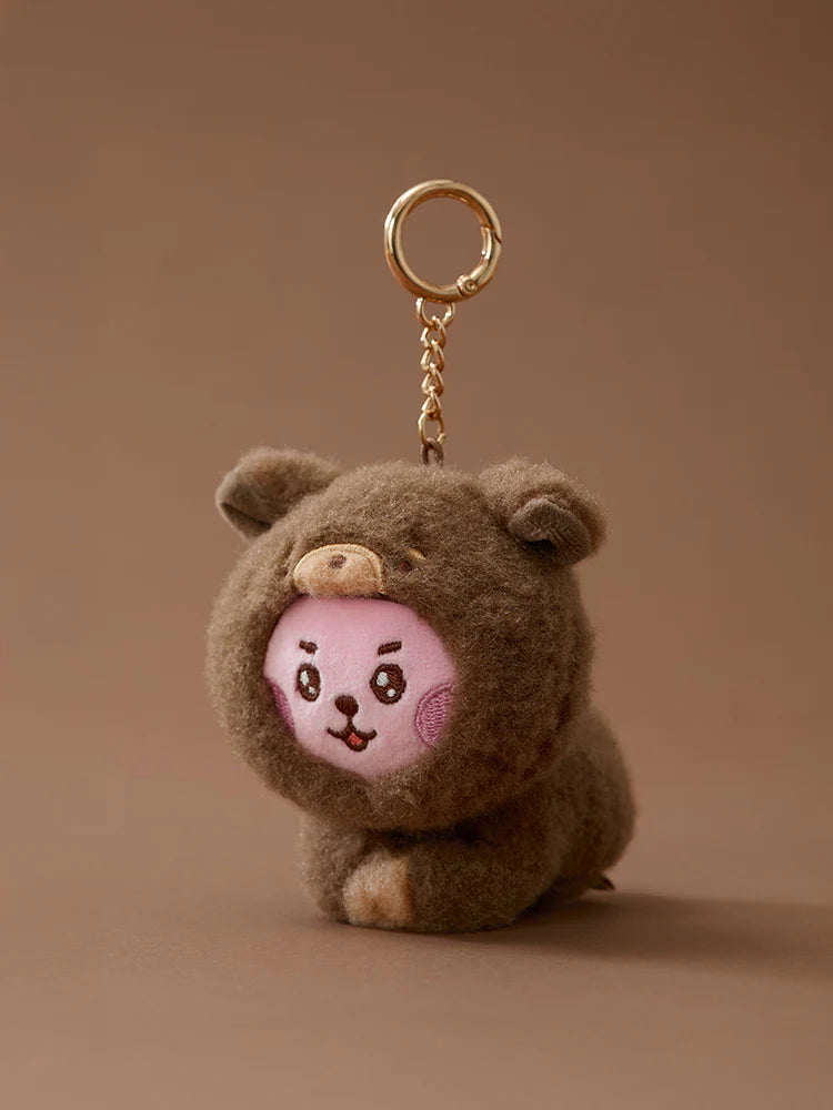 BT21 BABY MORE FLUFFY PLUSH KEYRING