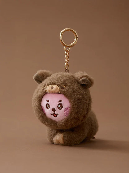 BT21 BABY MORE FLUFFY PLUSH KEYRING
