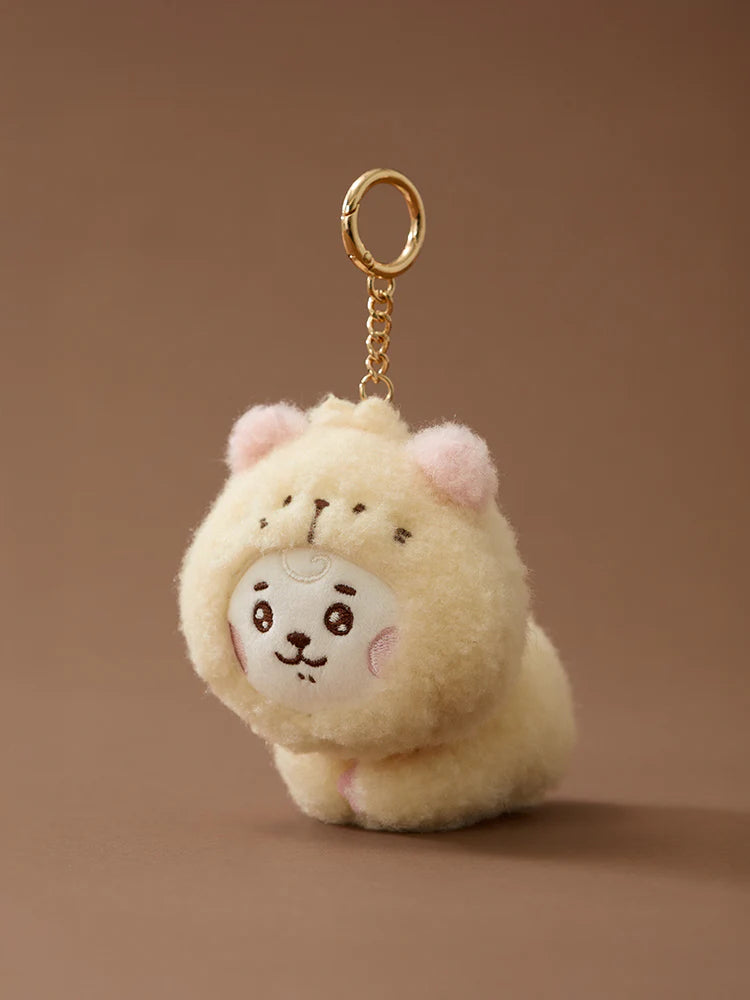 BT21 BABY MORE FLUFFY PLUSH KEYRING