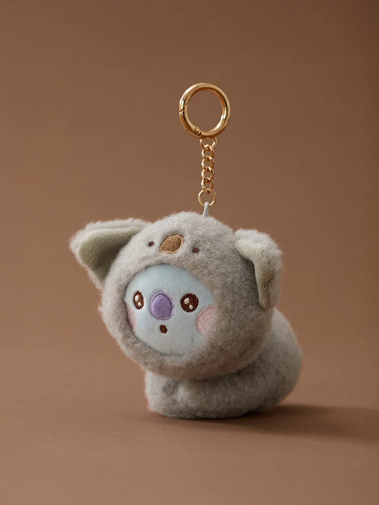 BT21 BABY MORE FLUFFY PLUSH KEYRING