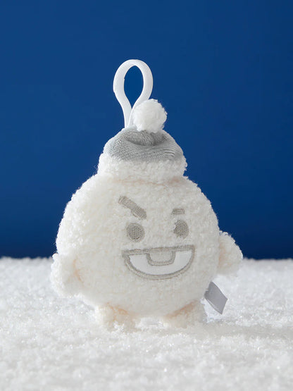 BT21 - SNOWMAN PLUSH KEYRING