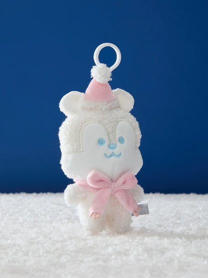BT21 - SNOWMAN PLUSH KEYRING