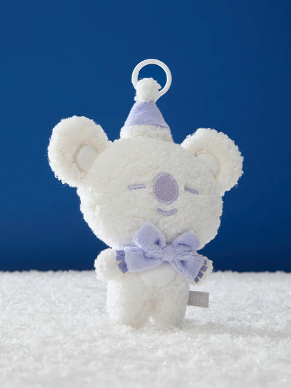 BT21 - SNOWMAN PLUSH KEYRING