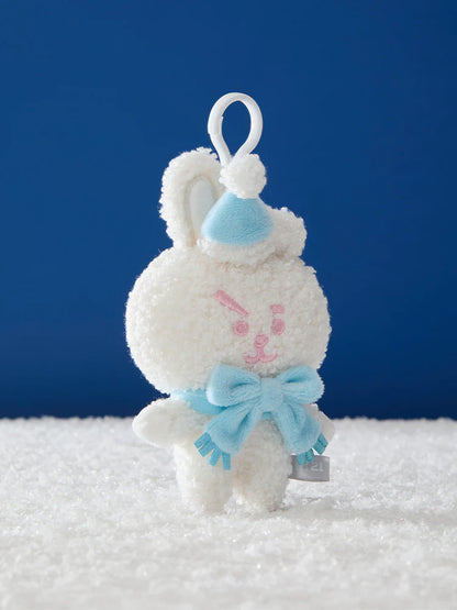 BT21 - SNOWMAN PLUSH KEYRING