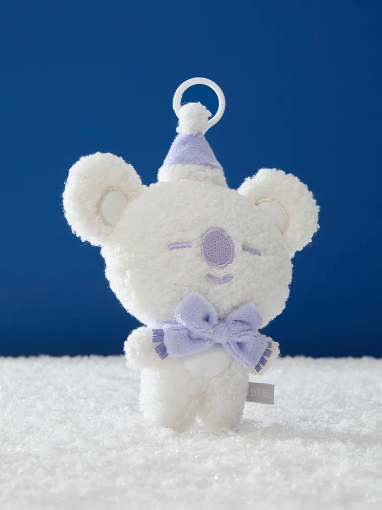 BT21 - SNOWMAN PLUSH KEYRING