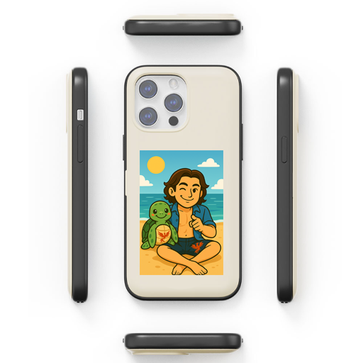 Magnetic Door Bumper Case _ Eddy with Turtle